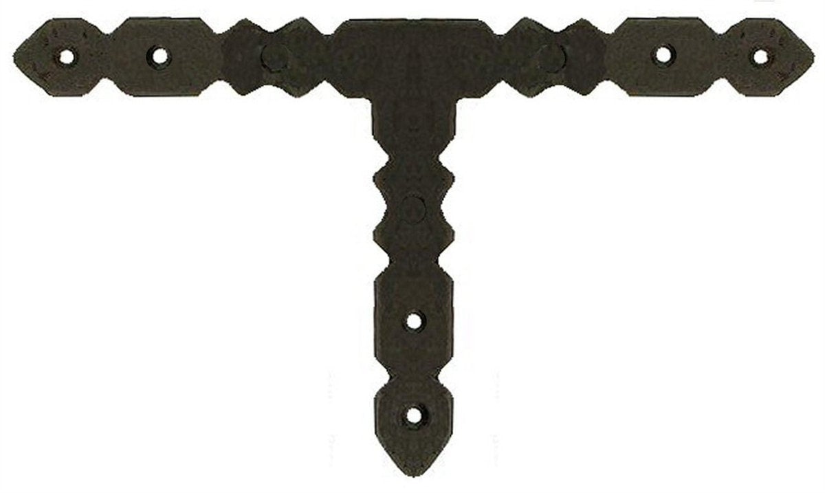 Art Deco Iron T Face Plate