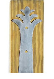 Greco-Persian Iron J-Hook Post Base