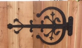 German Castle Iron Functioning Hinge Strap